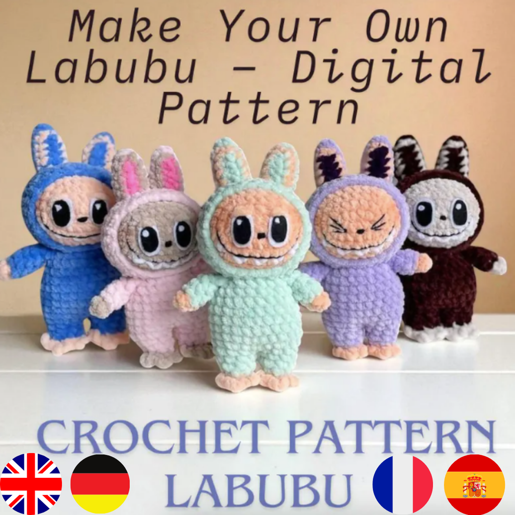 Labubu Crochet Pattern – Make Your Own Plush Creature
